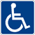 Handicap accessible logo.