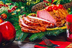 Holiday sliced ham